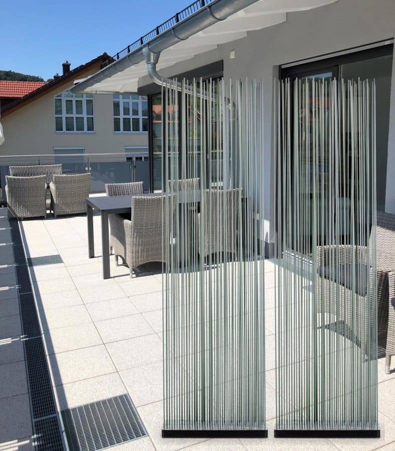 Sichtschutz, Raumteiler und Trennwände für Ihre Terrasse